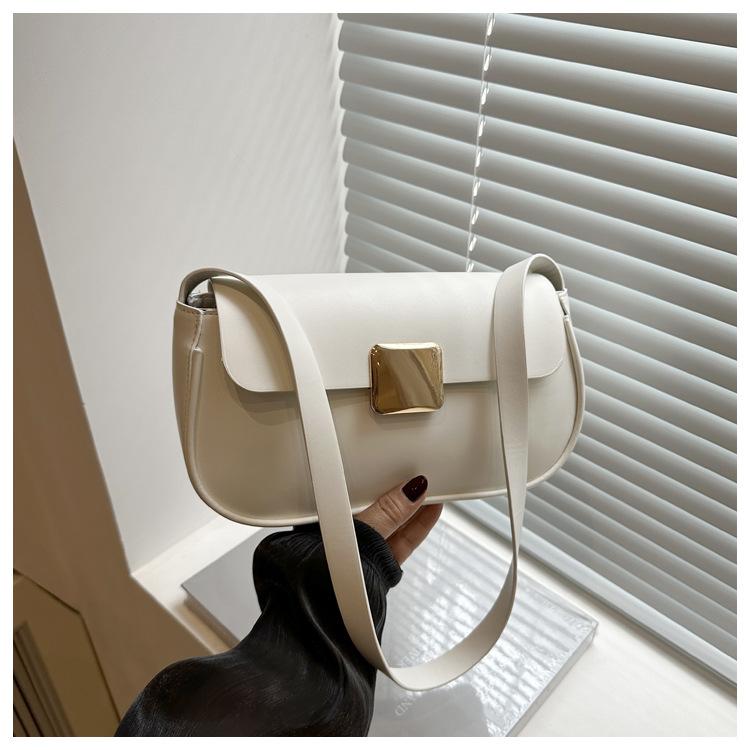 Bag candy color trendy fashion messenger bag 2025 new temperament foreign simple texture bag shoulder armpit bag