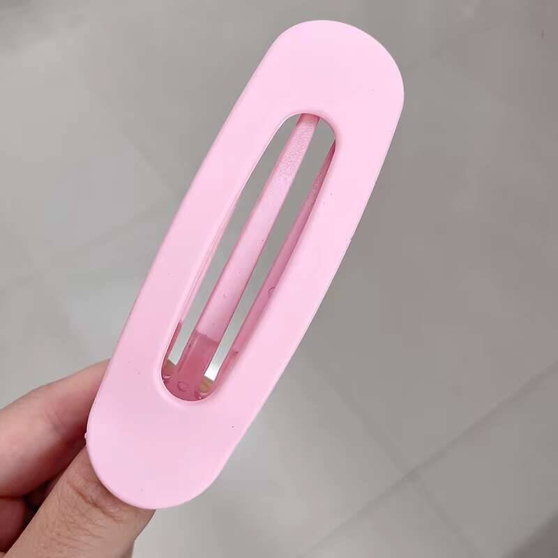 Korean Frosted Flat Hair Clips For Women Large MaHtte Hairpins Hairgrips Big Clip Bangs Barrettes Girls Hair Accessories