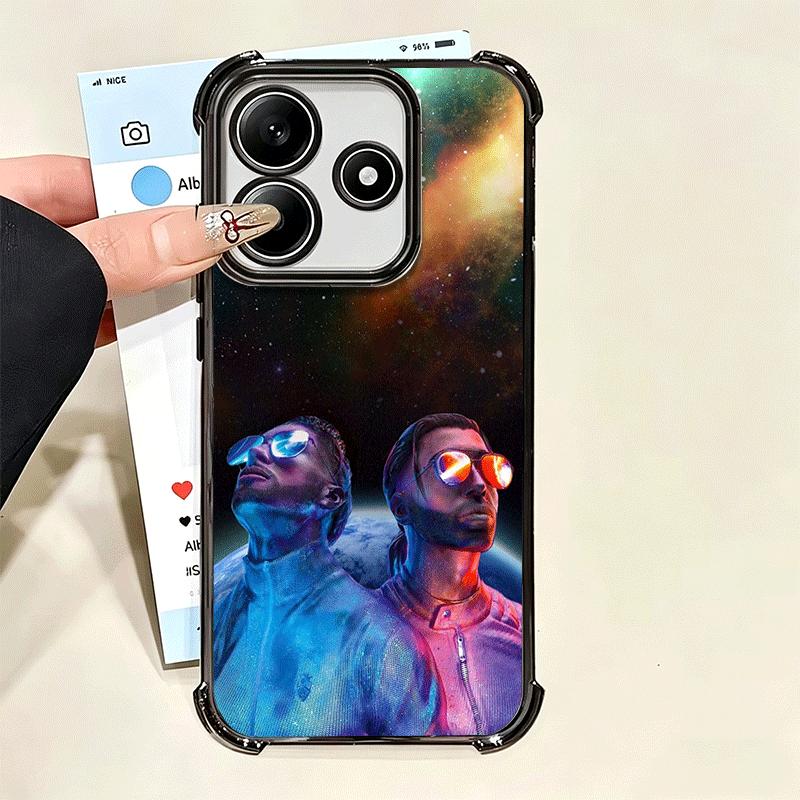 PNL QLF Rapper Singer Soft Phone Case For Xiaomi Poco X7 X8 Pro Max X6 X5 X3 F8 Ultra F7 M8 M7 M5S Redmi 15C 15A 15 14C 13C 12C
