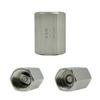1/8“1/4 "1/2" 3/4 "1" BSP Single Check Valve With Internal Thread And External Thread Straight 304 Stainless Steel