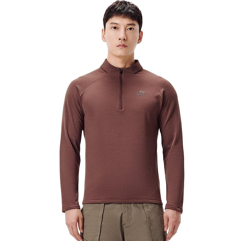 Pelliot Unisex Outdoor Anti-bacterial Thermal Fleece Stand-collar Top XL 5950₽