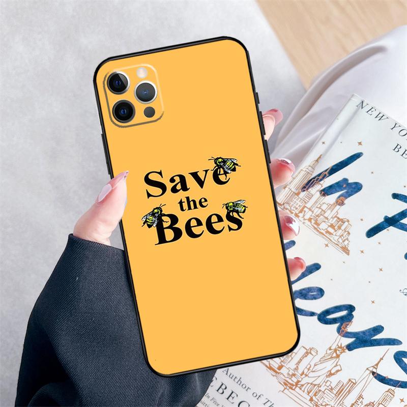Midsummer bee garden honey Phone Case For iPhone 15 16 Pro Max 11 12 13 Mini 14 Pro Max XR 15 16 Plus 16e Cover Coque