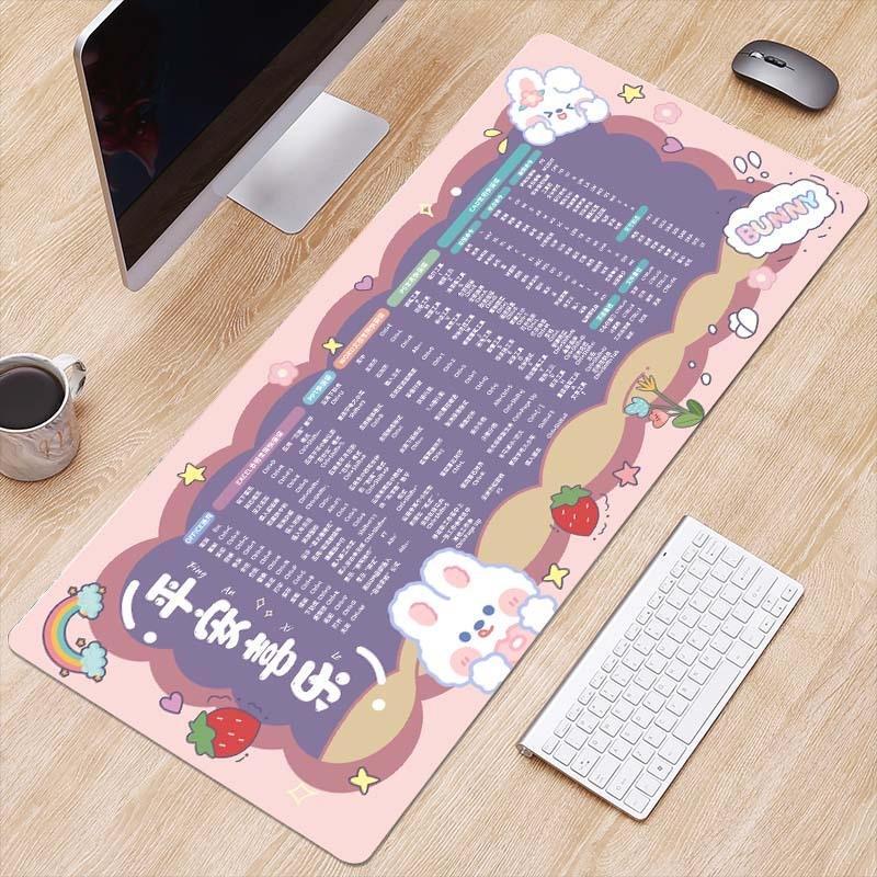 SEE KEAN Waterproof Thickened Rubber Mouse Pad