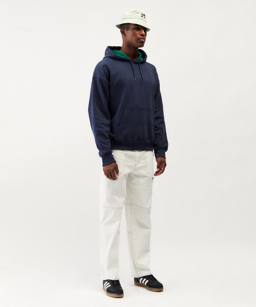 Color Block Hoodie_Navy