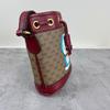 [Pre-Owned] Gucci x Doraemon Mini Bucket Bag 'Beige/Red' - Very Good #2T3FTV