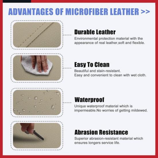 Auto Center Console Cover Lid for Volvo XC90 2004-2014 Armrest Cover Pad Beige