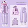 Melody Clothes for Girls, Fleece-Lined Suit, Children's Winter Clothing Three-Piece Set, School Uniform, Magical Warm Winter Clothes for Girls
