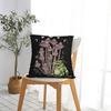 Cottagecore Aesthetic Frog Mushroom Moon Phase Goblincore Shrooms Pillow Case Cushion Cover Decorative Pillowcase for Home