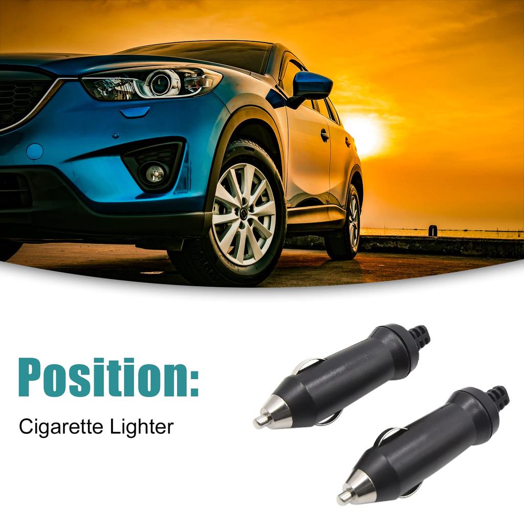 ACROPIX Car Cigarette Lighter Plug Charger Socket Outlet Adapter 12-24V