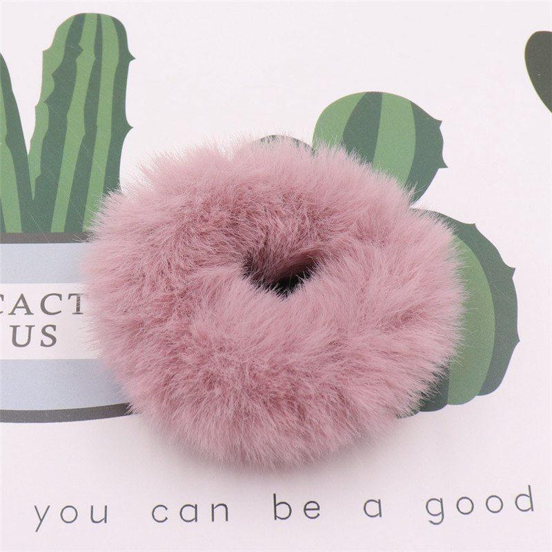 Plush Elegant Hair Bands Hair Accessories Hair Accessories Solid color