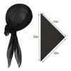 2Pcs/set Funny Captain Jack Sparrow Halloween Festival Costume Hip-hop Versatile Pirate Captain Turban Party Cosplay Props