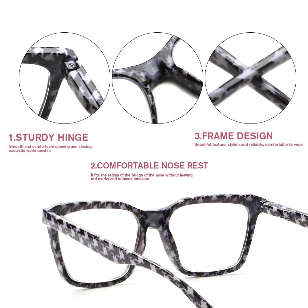 TUREZING Blue Light Blocking Reading Glasses for Women Men Premium Black Series High Quality Prescription Glasses