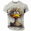 Funny Kids T Shirt Animal 3D Print Summer Casual Girl And Boy Short Sleeve Tee Street Fashion O-Neck Pullover Children Clothing