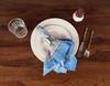 Vargottam Luxury Collection Dinner Table Linen Decor Cotton Napkin Printed Fabric Reusable Napkins Set Of 12, 20" X 20" -