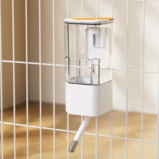Hanging Kettle for Pets Cage Mounted Water Dispenser with Stainless Steel Ball Spout Large Capacity Automatic Water Feeders Pet Supplies