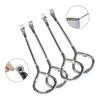 1/6Pcs 45#Steel Portable Paint Bucket Jar Can Opener Simple Multifunctional Metal Soda Beer Bottle Gripper Openers