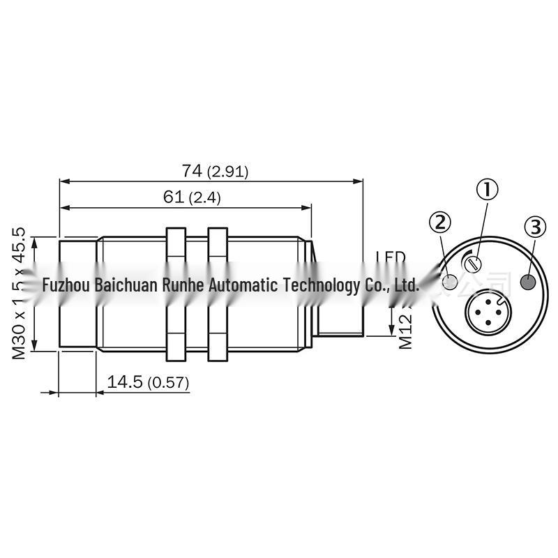 CM30-25NNP-EC1 SICK Capacitive Proximity Sensor 6058159 - Brand New Original CM30-25NNP-EC1