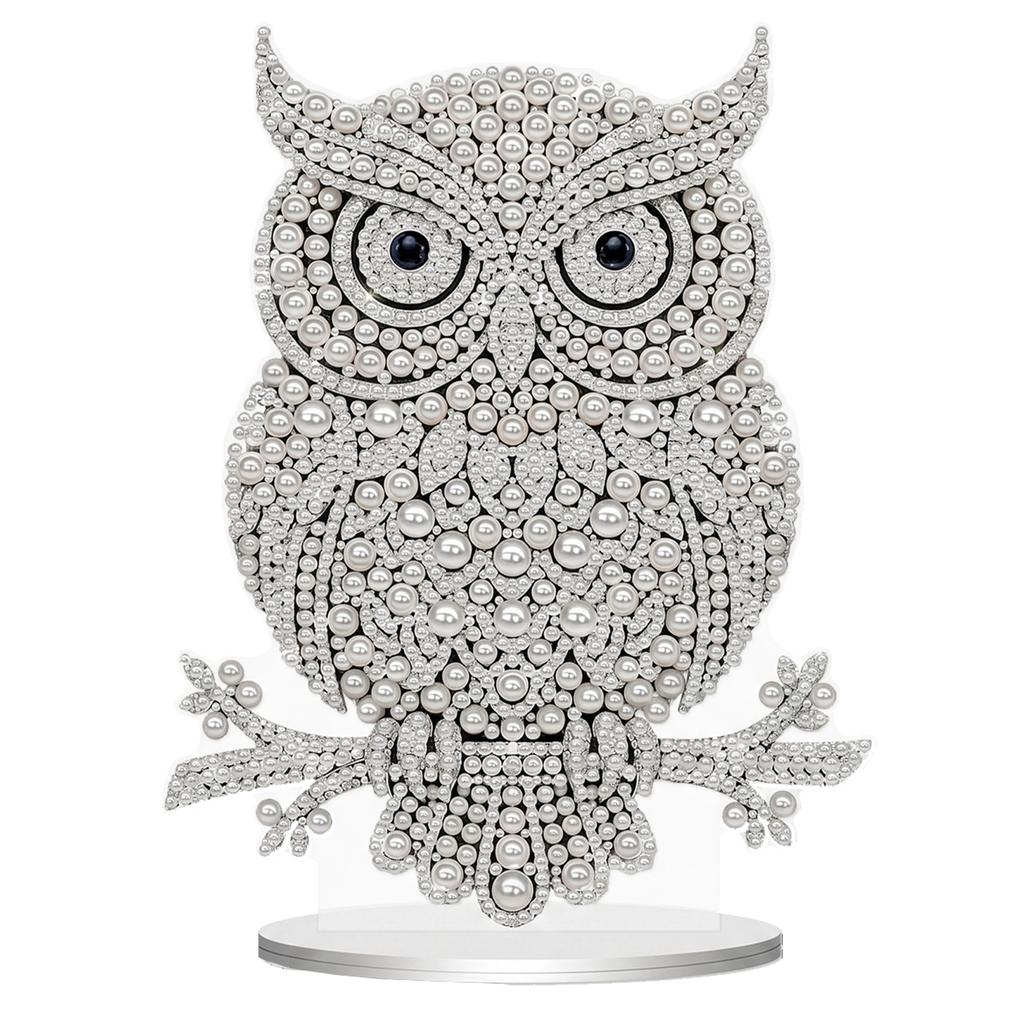 DIY Rhinestones Paintings Ornaments Set for Adults Beginners 7.48x5.12 Inch for Desk & Room