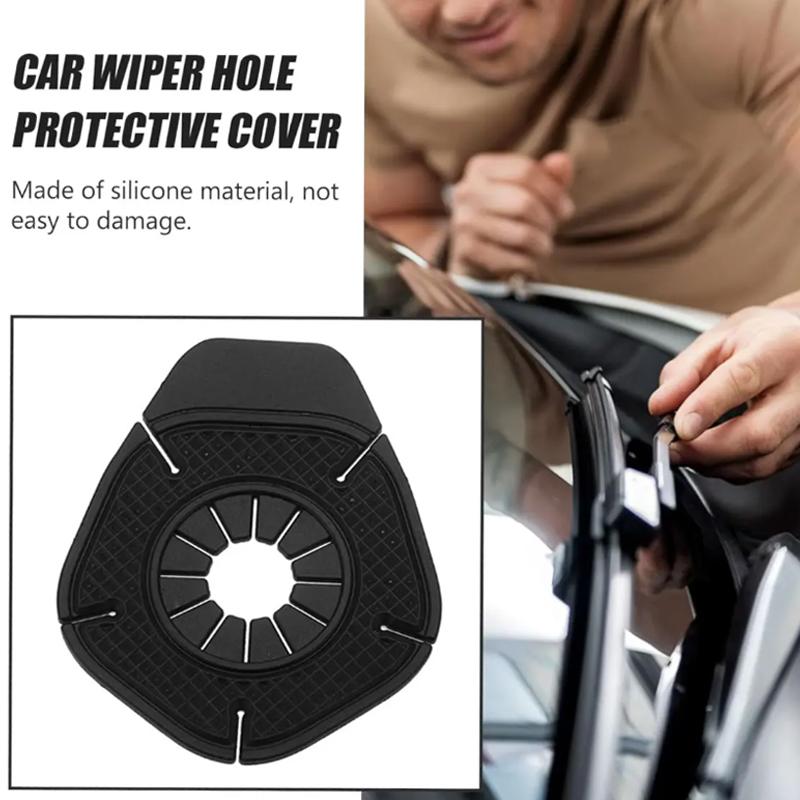 10Pcs Universal Car Windshield Wiper Protective Covers Dustproof Bottom Sleeves Portable Wiper Parts for Vehicle Windshields