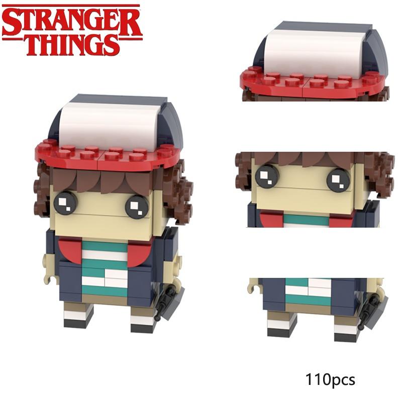 Stranger Things Dustin Block Figure Building Kit For Kids High Quality Non-toxic Materials Endless Imagination!