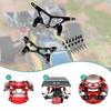 Front & Rear Shock ,RC Car Upgrade Kit, Sturdy ,Replace Parts, Lightweight Mounts Metal for