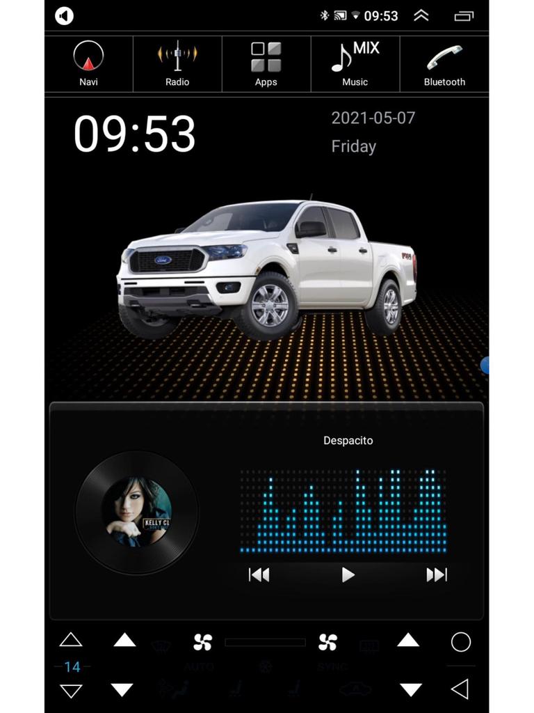 12-inch Qijun GPS All-in-One 4G, 32GB for Android 10-13