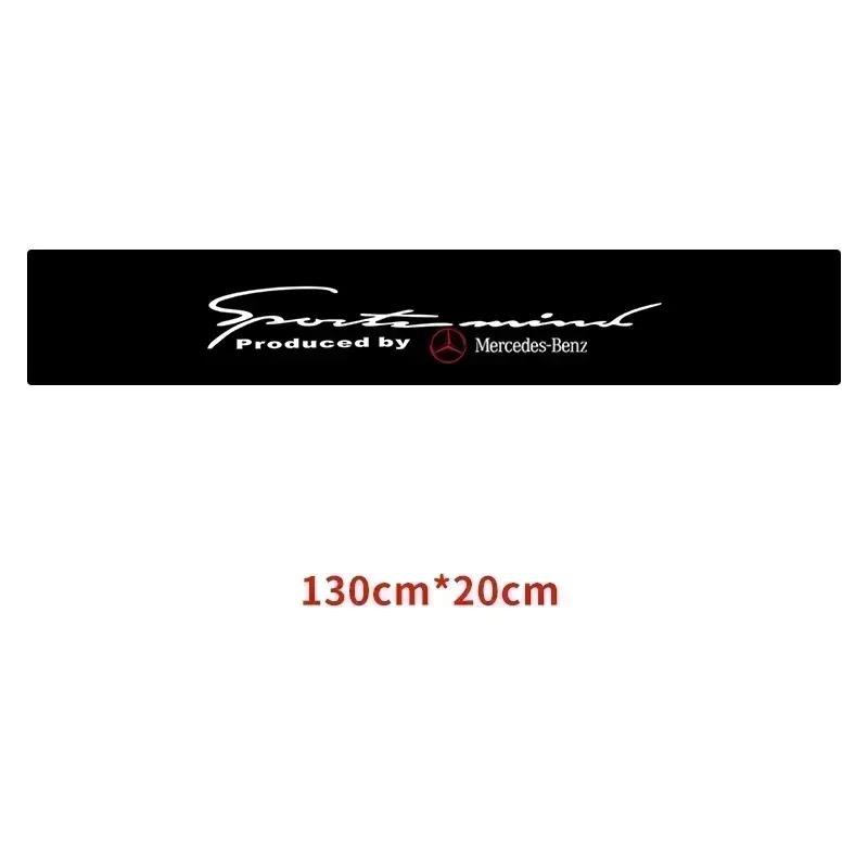 BLZ3   Car front windshield sunshade decorative stickers For Mercedes Benz Amg W204 W213 W205 W211 W212 W176 W205 W203 Accessories
