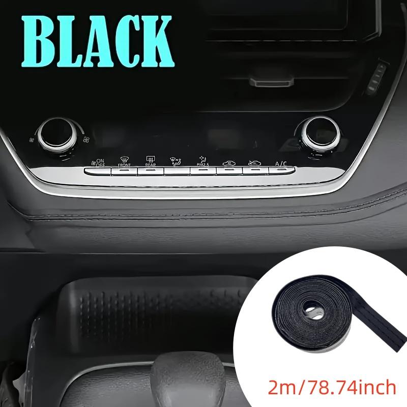 Linea decorativa per fessure interne, Striscia decorativa in pelle autoadesiva fai-da-te, Linea decorativa per console centrale, Modifica interna