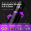 DM Gorilla Wireless Tattoo Kit Adjustable Stroke 2.4-4.2mm Tattoo Machine 1500mAh Powerful Low Noise Motor Orange Needle Ink Cup
