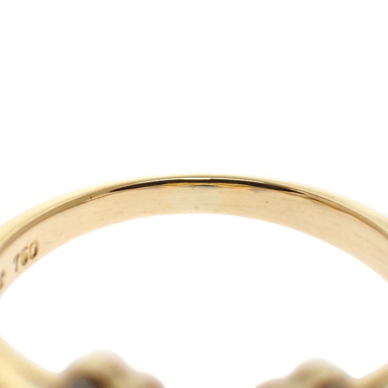 Dior  #10(JP Size) ring K18 yellow gold Women