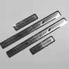 Per Dacia Sandero 2 Stepway 2013~2024 Accessori Auto Soglie delle porte Battitacco Protezione soglie Adesivi per auto Pedale di Benvenuto