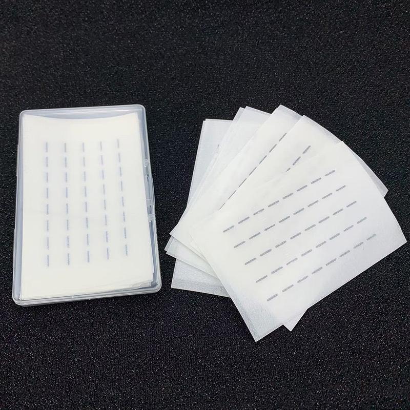 200Pcs/Boxglueless Fake Eyelashes Self Adhesive Strip Line Waterproof Reusable Glue-Free Eyelash Glue Strip False Eyelashes