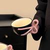 Ceramic Coffee Cup Cartoon Bow Handle Pink Ribbon Mug Afternoon Tea Accessories Girl's Gift Mugs Coffee Cups Birthday Present