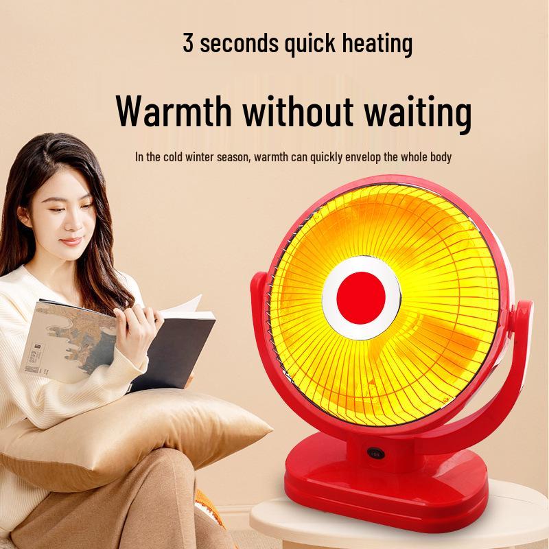 Smokeless Sun Fire Electric Heater Fan: Compact & Energy-Efficient for Home