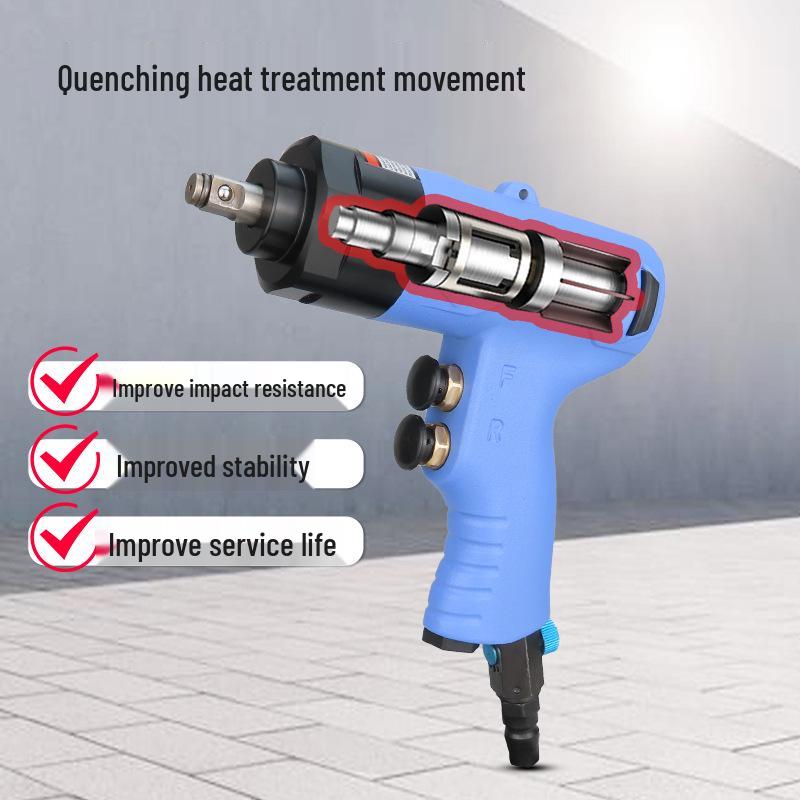 Gaobao 3/8" Lightweight Industrial Pneumatic Air Wrench for Automotive Repair