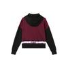Jordan Paris Saint-Germain Fleece-Lined Warm Sports Pullover Hoodie Women Tops Bordeaux CU5282-610
