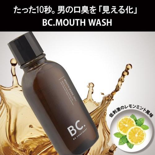 BC. Mouthwash for Men, 300ml (Approximately 1-Month Supply), Gentle on Bad Breath, Prevents Gingivitis, and More