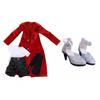 1/3 Doll Clothes Set Apparel Fashionable Toy Accessory Elegant Design BJD High Heels Easy To