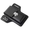 Fashion Men Multi-Function Pu Leather Waist Bag Mobile Phone Purse Outdoor Travel Sports Bum Pouch