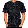 Mode Nieuw Leuk Wiskundige Formule Heren Bedrukt T-shirt Street Fashion Harajuku Grote Maten Ronde Hals Korte Mouw