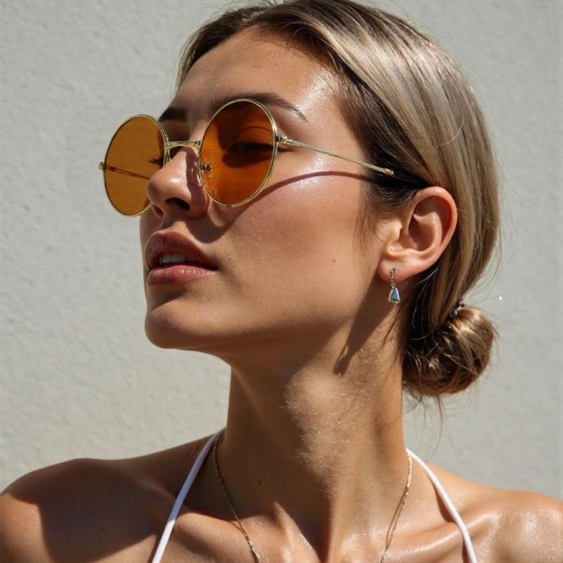 Anni '70 Hippie Costume Gioielli Accessori Occhiali Fascia per Capelli Collana Piumata Orecchino per Donne Festa a Tema Anni '70 '60