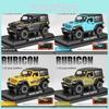 Alloy Car Model Wrangler Diecast Offroad Vehicle Toy For Gifts And Display