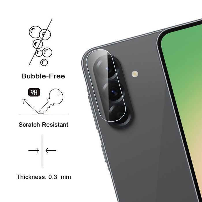 Verres Trempés - Booling - pour Samsung Galaxy A56 5G - Protection Anti-Rayures - 3 Pièces - Installation Facile