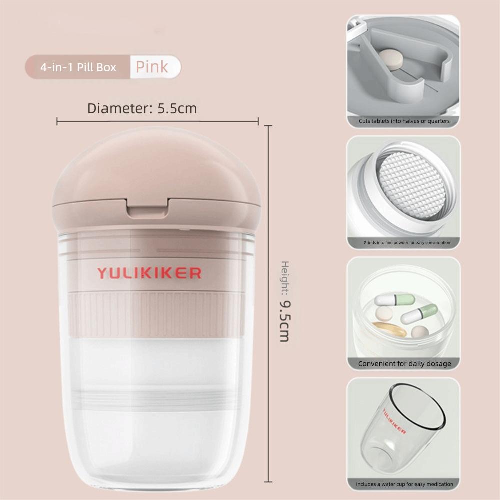 Portable Medicine Pill Cutter Dustproof Pill Divider New Medicine Divider  For YULIKIKER