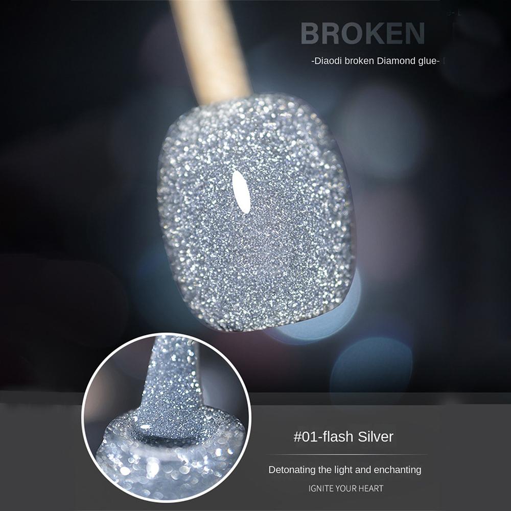 

Гель-лак для ногтей с блестками