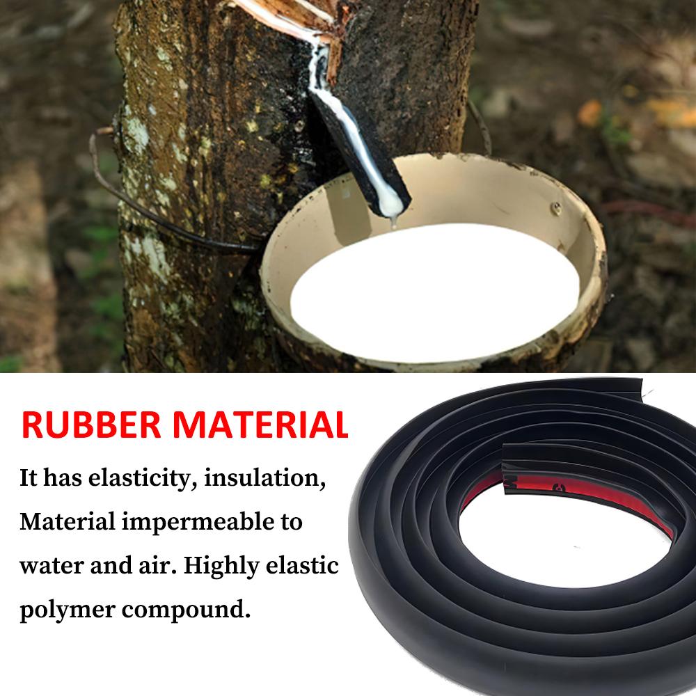 Car Roof Flow Seal Strip Hard Top Rubber Seal for Jeep Wrangler JK JL 2007-2025 Waterproof Dustproof Reduce Noise Sun-Resistant