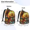 Gravitys Falls Teenage Backpack with Pocket Student Work  Daypack for Men Women College Canvas Bags