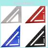 Durable Triangular Woodworking Square Metric Measurements Craft Building Tool