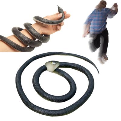 80CM Golf Snake Prank Toy Realistyczny gumowy model węża Symulowany wąż Drażniący przyjaciół Podstępne rekwizyty Dzieci Dorośli Halloween Party Gag Gift