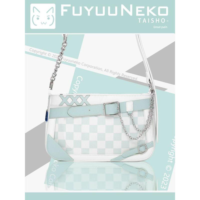 

Floating Cat Lolita Original Crossbody Cartoon Backpack White x Mint. Instant In Stock